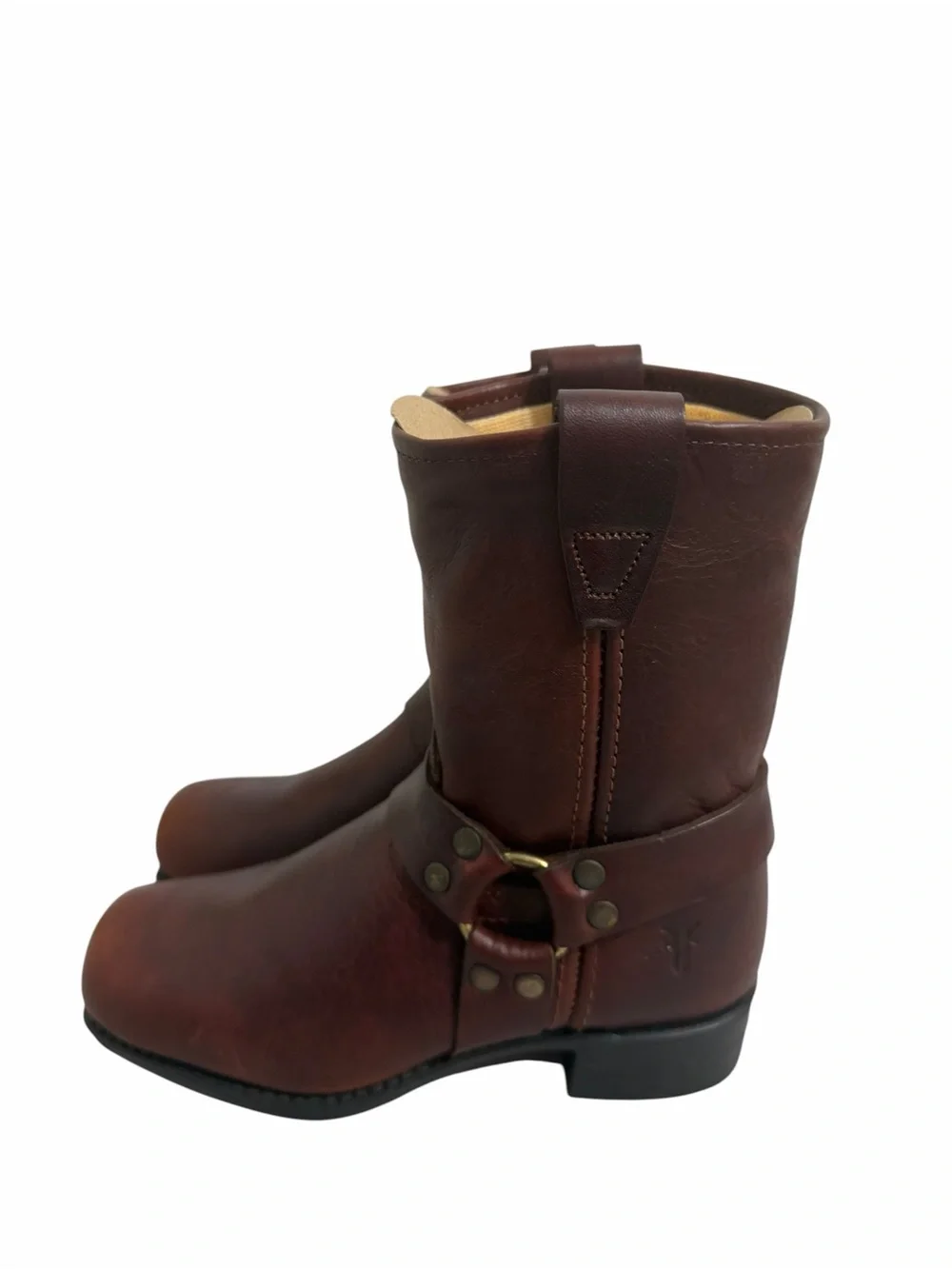 Frye NEW Youth Vintage Small Frye Pull On Harness Boots Size 12 #267096